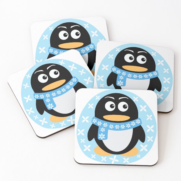 Item preview, "Penguin in Bloom" designed and sold by MayaMaliStudio.