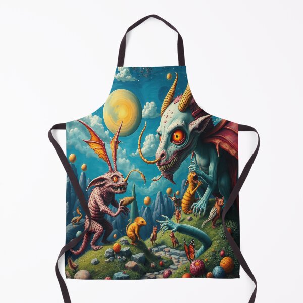 Item preview, A magical Cubist world full of fantastic creatures and surreal colors, pure fantasy art. designed and sold by FotoworldEdel.