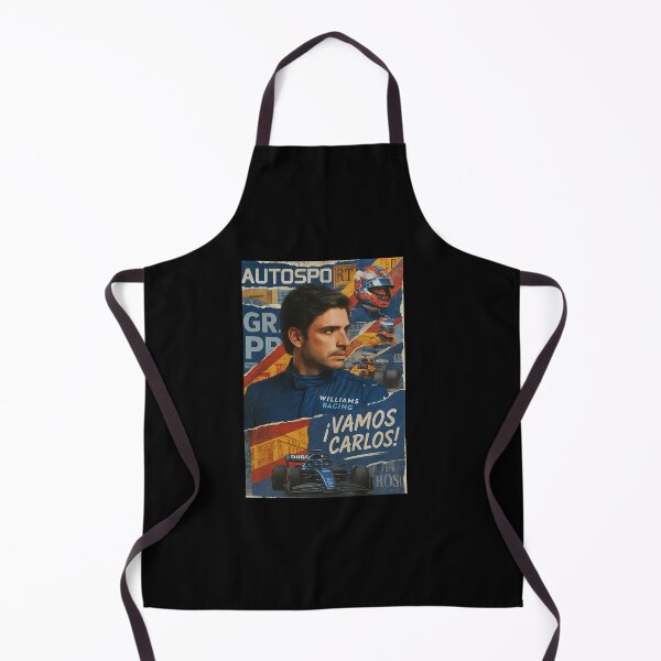 Item preview, Carlos Sainz F1 Collage Art - Torn Magazine Style designed and sold by SADIDER.