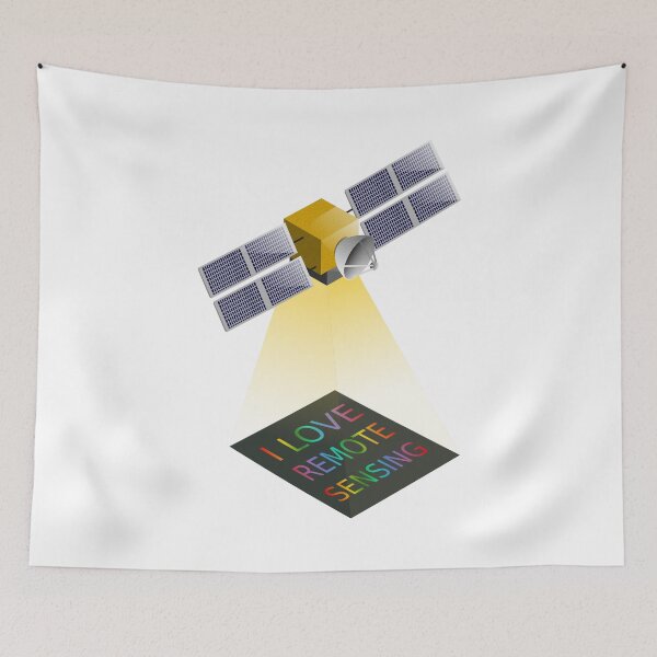 Item preview,  I Love Remote Sensing (3D Isometric) designed and sold by CyclopsDesigns.