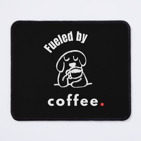 Item preview, Fueled by Coffee – Minimal Typography Design for Coffee Lovers - Minimal designed and sold by MK-Charlie.