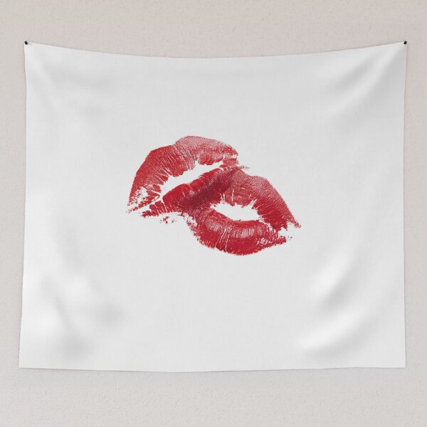 Item preview, Smile Fish Women Casual Oversized Sexy Lips Print Off Shoulder T-Shirt designed and sold by Joy & Thread.