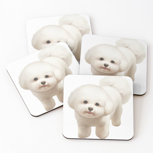 Item preview, Happy Bichon Frise designed and sold by SMARTKIT  DESIGNAGENCY.