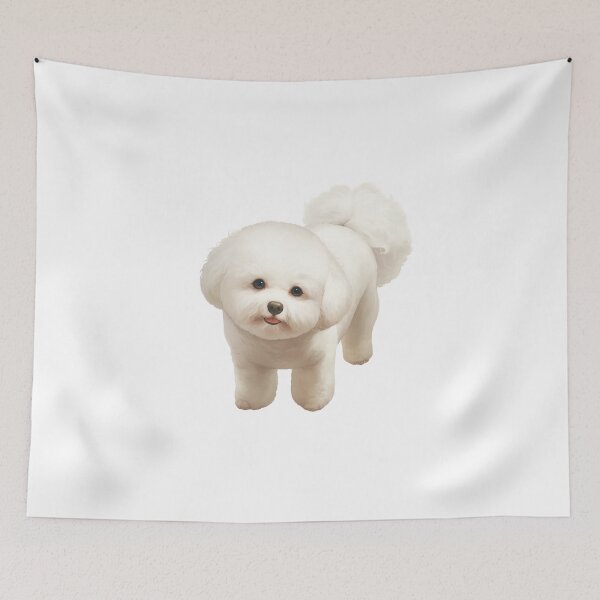 Artikelvorschau, Fröhlicher Bichon Frisé entworfen und verkauft von SMARTKIT  DESIGNAGENCY.