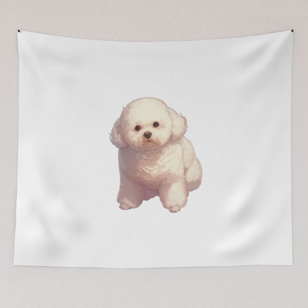 Artikelvorschau, Fröhlicher Bichon Frisé entworfen und verkauft von SMARTKIT  DESIGNAGENCY.