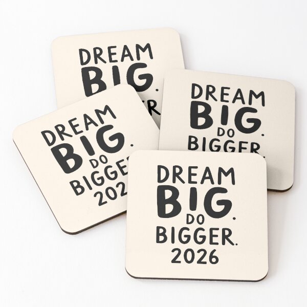 Item preview, Dream Big Do Bigger Motivational Quote designed and sold by DavidTeeStudio.
