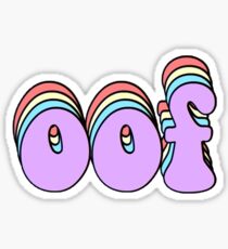 Oof Roblox Meme Stickers Redbubble - oof sticker
