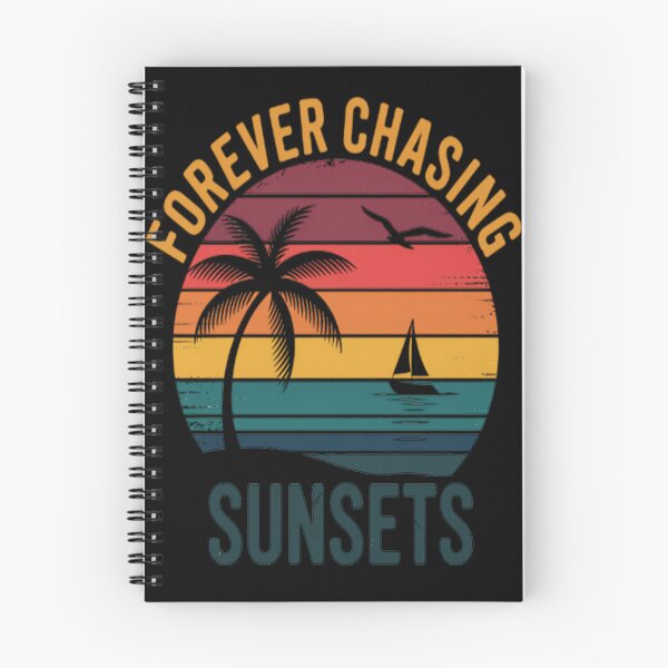 Item preview, Forever Chasing Sunsets Summer Sunset Beach Vacation designed and sold by CottonCandyPrin.