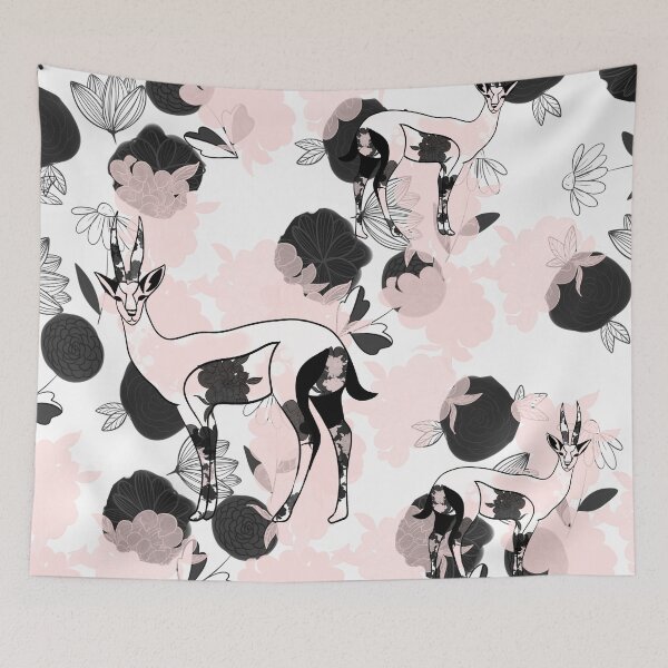 Item preview, flowering gazelles designed and sold by Herami.