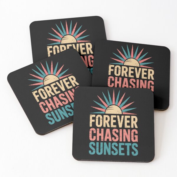 Item preview, Forever chasing sunsets summer vacation designed and sold by CottonCandyPrin.