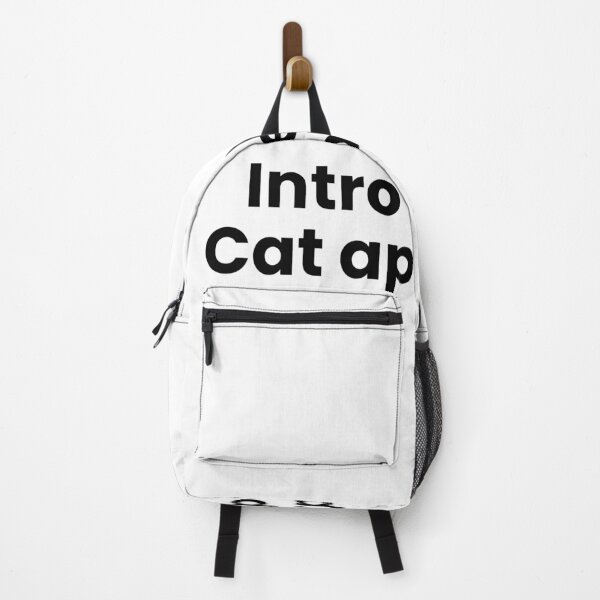 Item preview, Introverted Cat Funny Quote Sticker T-Shirt designed and sold by Savage Cat Quotes.