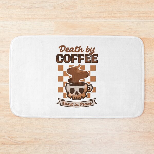 Item preview, Death by Coffee Retro designed and sold by wolfkin-design.