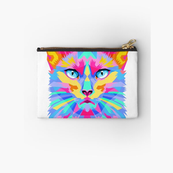 Item preview, Born to Dilly Dally Forced to Clock In – Funny Work Humor Colorful Cat  designed and sold by Design-Horizons.