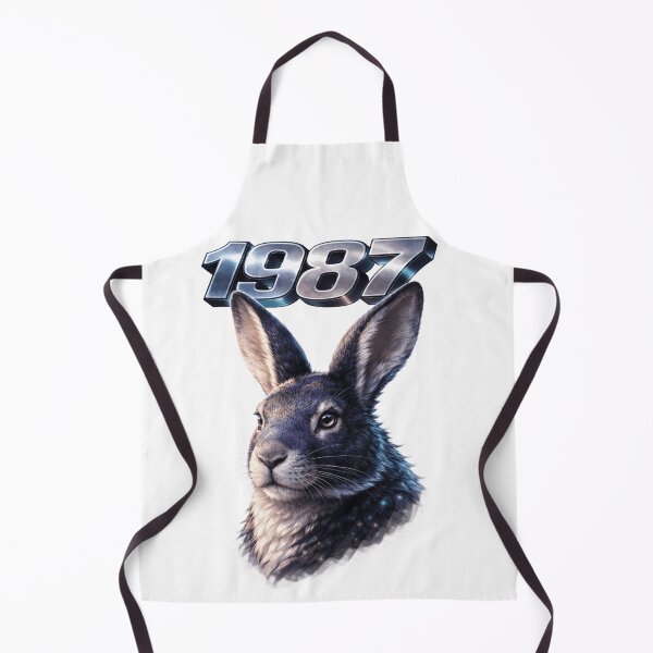 Item preview, 1987 Year of the Rabbit Eastern Zodiac Strength Power Design designed and sold by AlexLineArt.