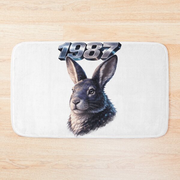 Item preview, 1987 Year of the Rabbit Eastern Zodiac Strength Power Design designed and sold by AlexLineArt.