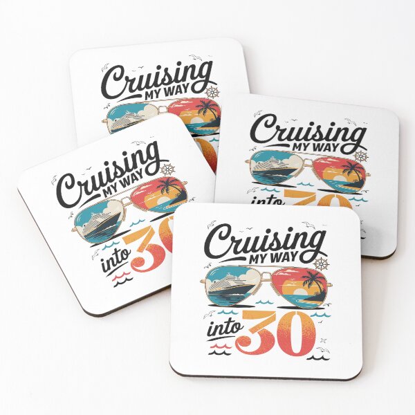 Item preview, Cruising my Way into 30 30th Birthday Cruise Crew  designed and sold by DigitaldeligArt.