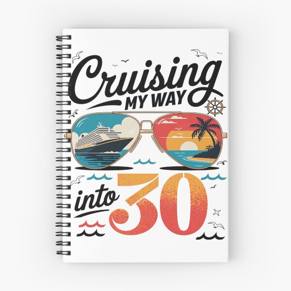 Item preview, Cruising my Way into 30 30th Birthday Cruise Crew  designed and sold by DigitaldeligArt.
