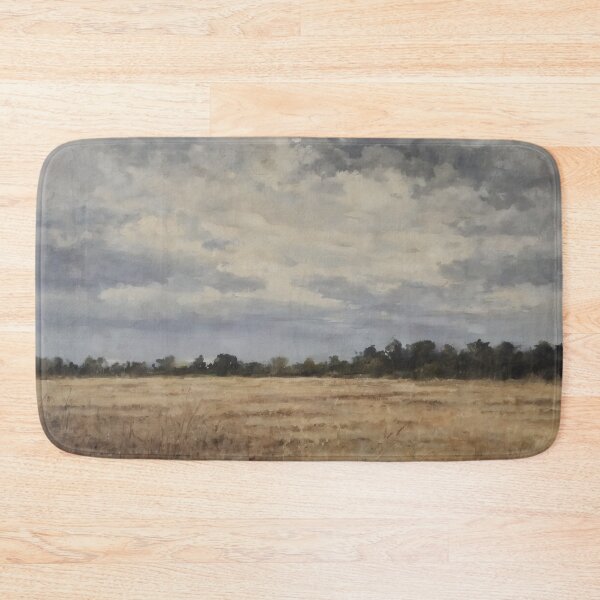 Item preview, Empty Field Under Heavy Sky – Silence Without Hope designed and sold by Visualynx.