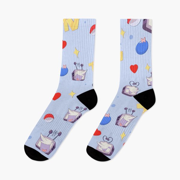Item preview, Tenna pattern socks designed and sold by CherubStudios.