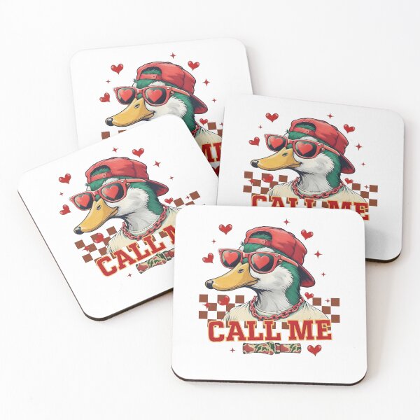 Item preview, Call Me Valentine's Day Duck Lover designed and sold by Belhbib Art ⭐⭐⭐⭐⭐.