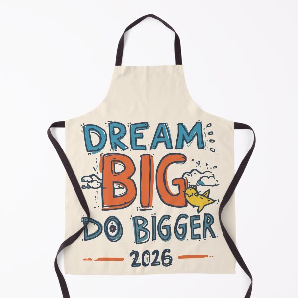 Item preview, Dream Big Do Bigger 2026 Motivational Quote designed and sold by DavidTeeStudio.