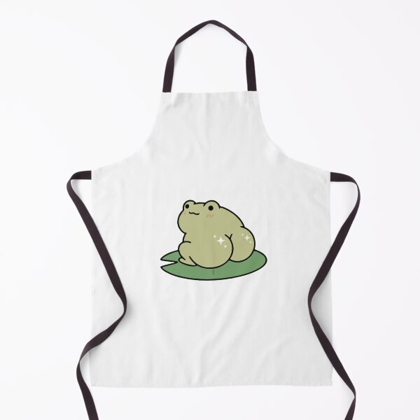 Item preview, Thicc Frog Butt on Lilypad - Cute Kawaii Cottagecore Meme designed and sold by Nasoohhassan.