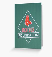 Let's Go Red Sox Greeting Card