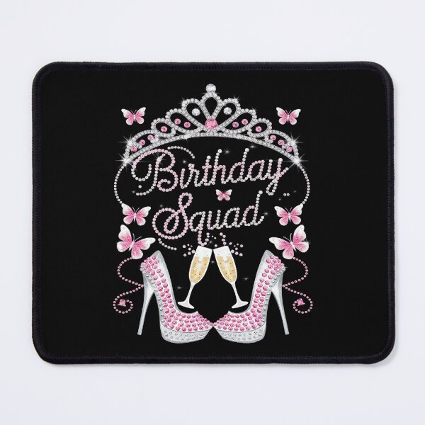 Item preview, Entourage birthday squad girls' crown heels designed and sold by DigitaldeligArt.