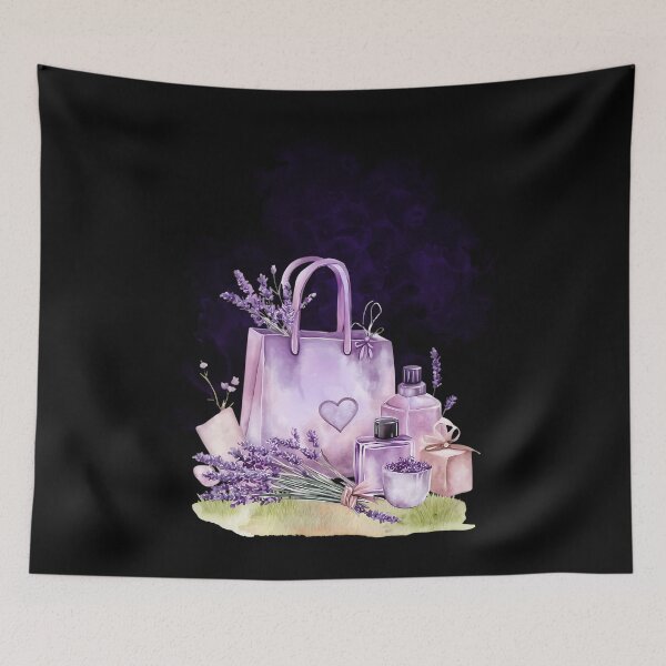 Item preview, Lavender Self Care Cozy Illustration designed and sold by ofkokmoefu62.