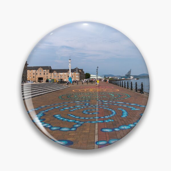 Item preview, Greenock Customhouse Quay and Waterfront designed and sold by RJW Images.