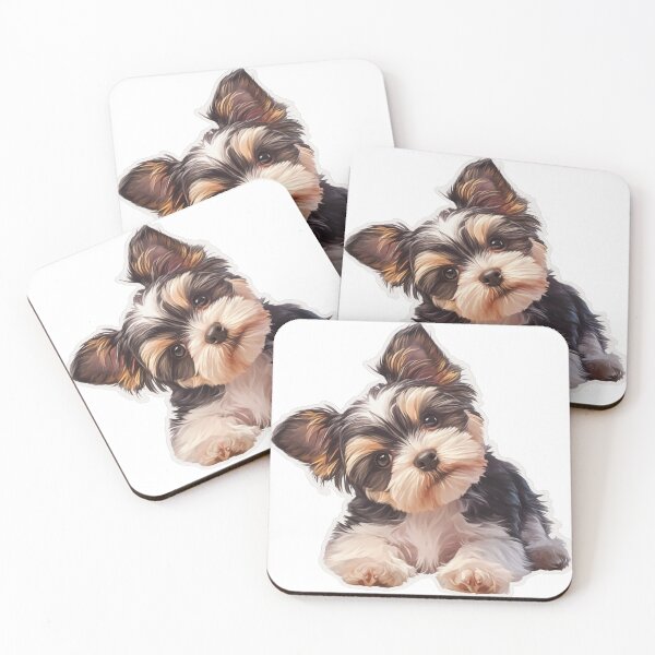 Item preview, Biewer Terrier Portrait designed and sold by SMARTKIT  DESIGNAGENCY.