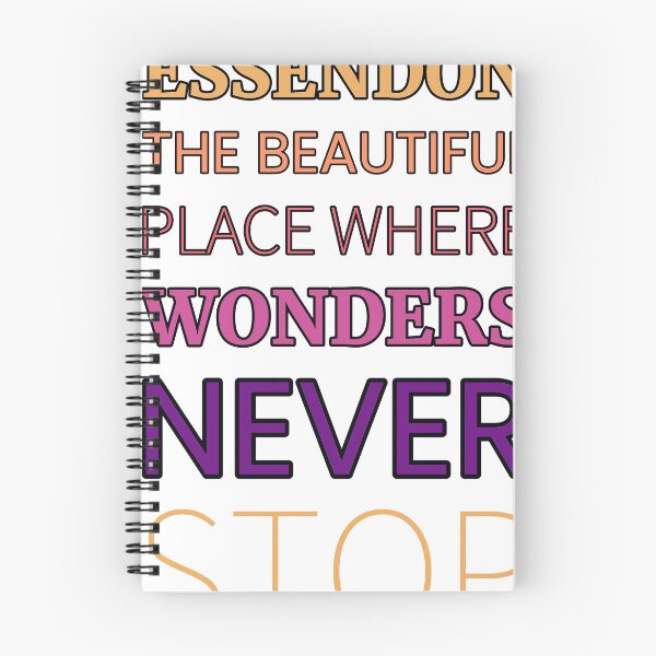 Item preview, Essendon  The Beautiful Place Where Wonders Never Stop designed and sold by TheIconSmith.