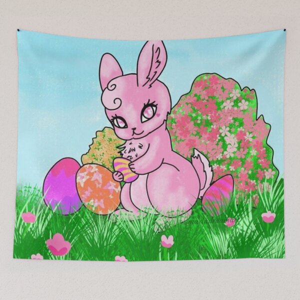 Item preview, Easter rabbit designed and sold by "mariadreamart".