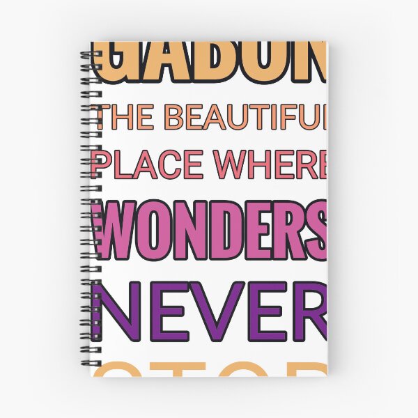 Item preview, Gabon The Beautiful Place Where Wonders Never Stop designed and sold by TheIconSmith.