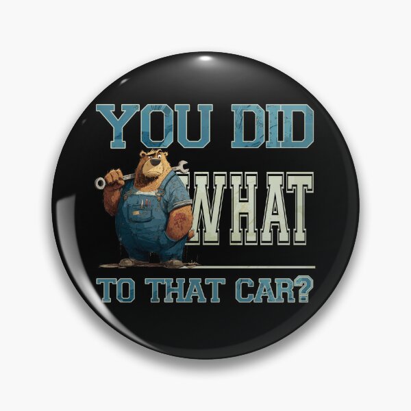 Item preview, Mechanic Bear Funny Workshop Motif designed and sold by titanosdesign.