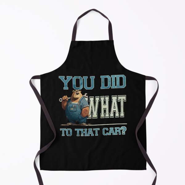 Item preview, Mechanic Bear Funny Workshop Motif designed and sold by titanosdesign.