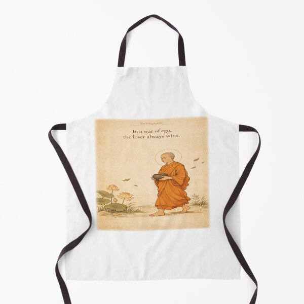 Item preview, In a War of Ego, the Loser Always Wins – Zen Mindfulness Art designed and sold by YogaCreations.