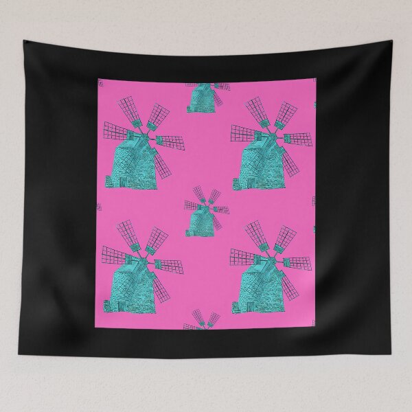 Item preview, Vintage Windmill Pattern Charm designed and sold by ofkokmoefu62.