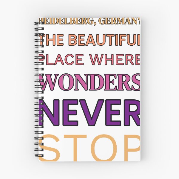 Item preview, Heidelberg, Germany The Beautiful Place Where Wonders Never Stop designed and sold by TheIconSmith.