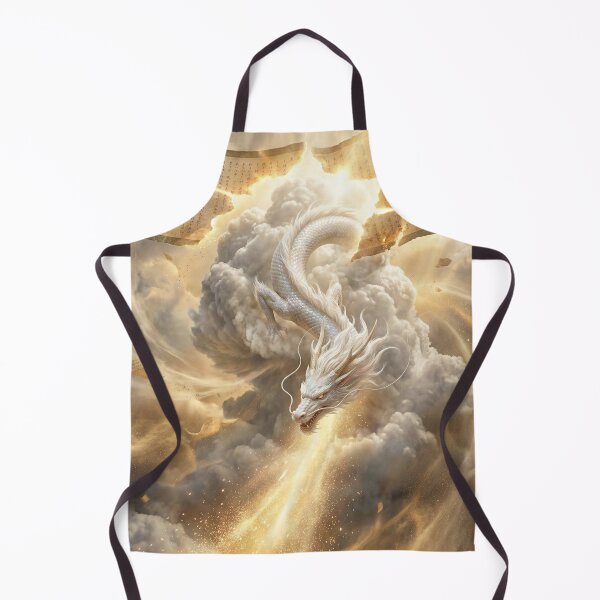 Item preview, White Dragon of the Heavenly Scroll – Mori no Akari Series designed and sold by Mori-no-Akari.