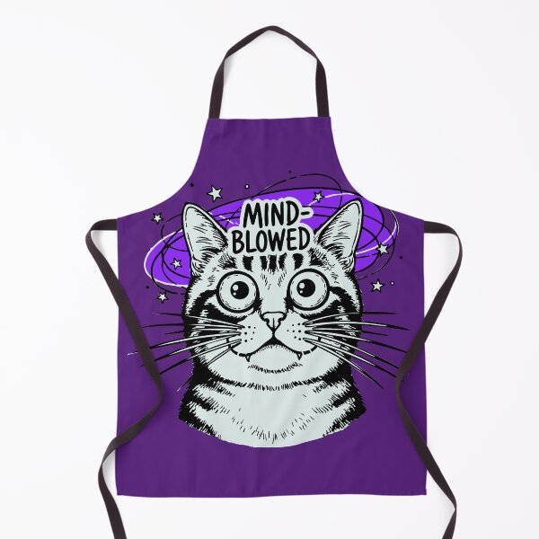 Item preview, Mind Blown Cat with Stars designed and sold by AnnArtshock.