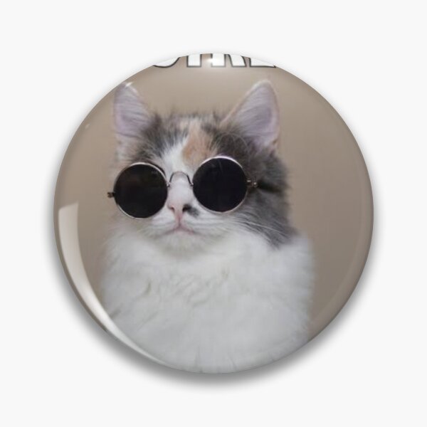 Item preview, No Stress Just Vibing Cat – Funny Chill Cat Meme Design designed and sold by Alexamarin.
