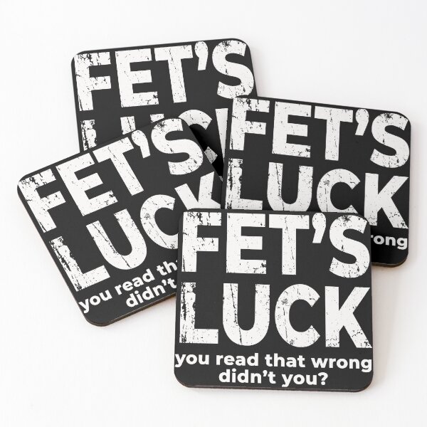Item preview, FET'S LUCK You Read That Wrong - Funny Dirty Mind Text designed and sold by Imaginationbeyond.