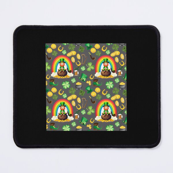 Item preview, St Patrick’s Day Shamrock Charm Pattern designed and sold by ofkokmoefu62.