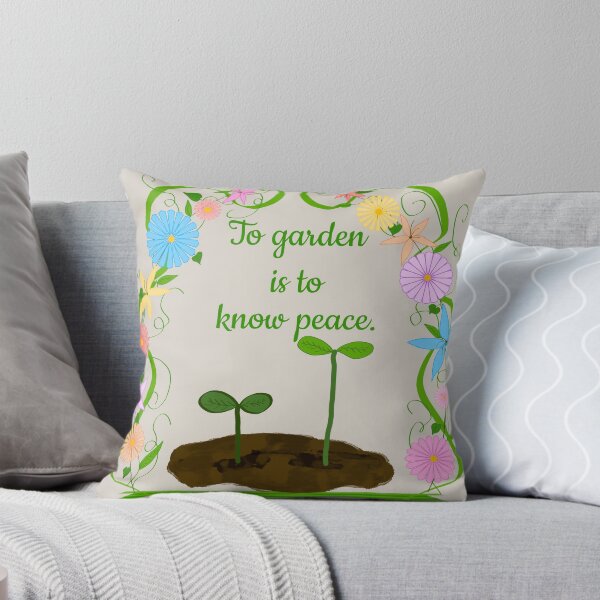 Item preview, To Garden is to Know Peace  designed and sold by JaygiesDesign.