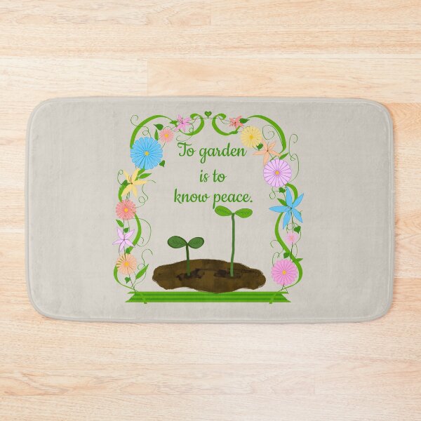 Item preview, To Garden is to Know Peace  designed and sold by JaygiesDesign.