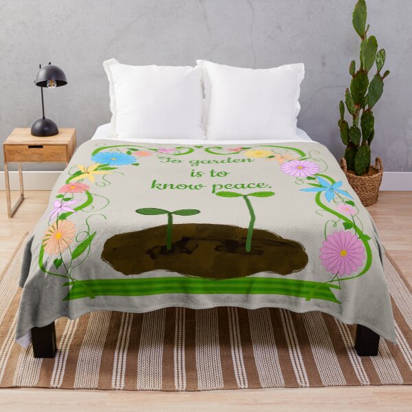 Item preview, To Garden is to Know Peace  designed and sold by JaygiesDesign.