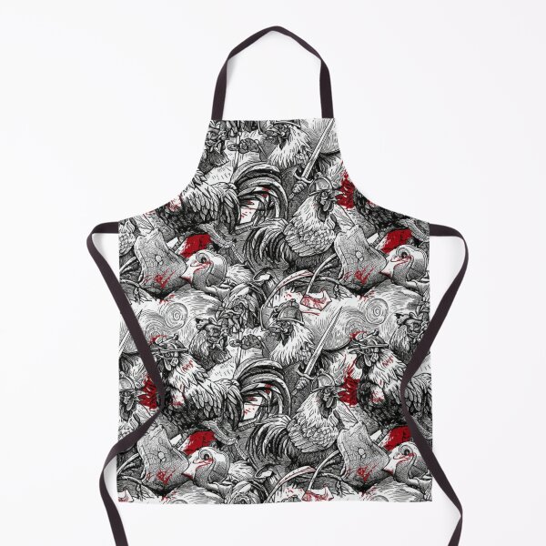 Item preview, Warrior Chickens Doodle Pattern iphone case designed and sold by Imaginarium of Chaos falcon88 .