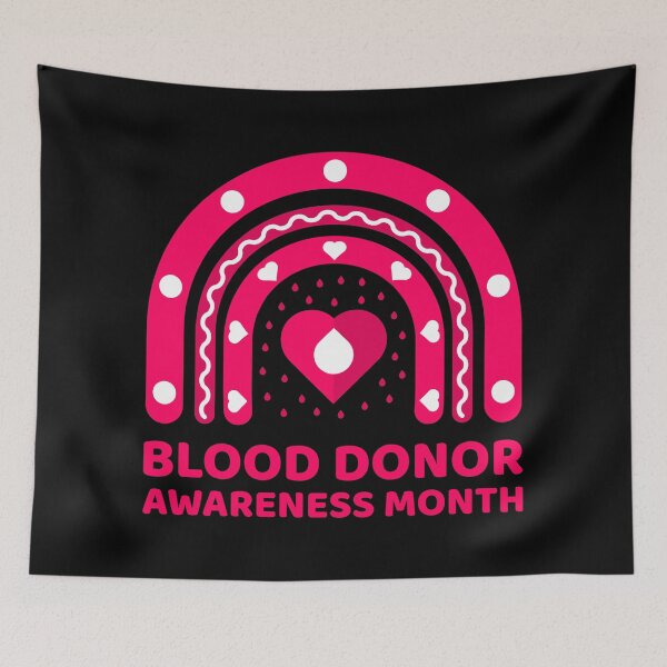Item preview, Blood donor awareness month rainbow designed and sold by TashaVector.