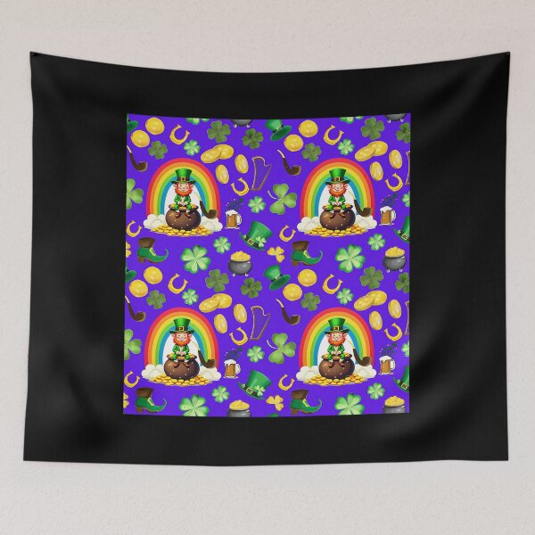 Item preview, Irish Lucky Charm Rainbow Pattern designed and sold by ofkokmoefu62.